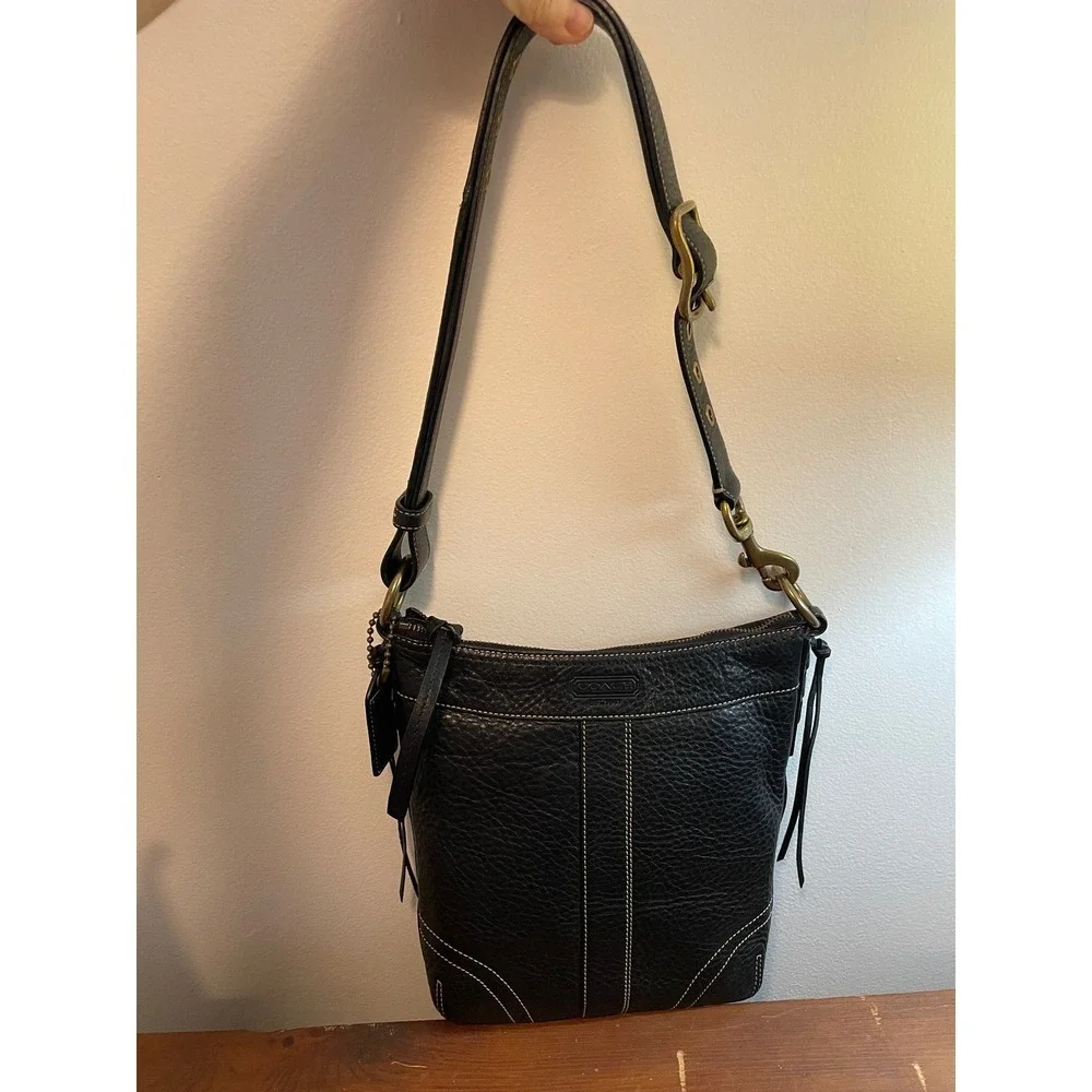 Vintage Coach Slim‎ Bleecker Duffle Bag 10389 Small Shoulder Bag 2006 EUC